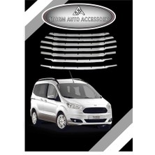 DRY Oto Aksesuar Courier Ön Panjur Krom 2017 7 Parça Paslanmaz