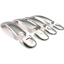 DRY Oto Aksesuar Jetta Kapı Kolu 2005 - 2011 Krom Paslanmaz Çelik 4 Kapı