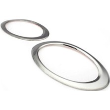 DRY Oto Aksesuar T5 Transporter Sis Çerçevesi 2010 - 2014 Paslanmaz Çelik 2 Parça