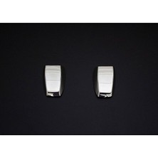 DRY Oto Aksesuar Citroen Berlingo Menteşe Kapağı 2019 Üzeri Krom Bagaj Camı 2 Par