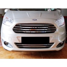 DRY Oto Aksesuar Ford Courier Krom Ön Panjur 6 Parça 2014-2017 Arası P,çelik Ince