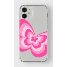 Mobilpad Iphone 12 Mini Uyumlu Baskılı Yumuşak Silikon Şeffaf Telefon Kılıfı