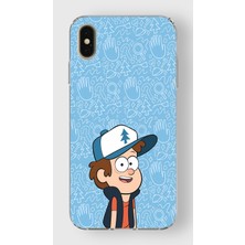 Mobilpad Iphone Xs Max Uyumlu Baskılı Yumuşak Silikon Şeffaf Telefon Kılıfı