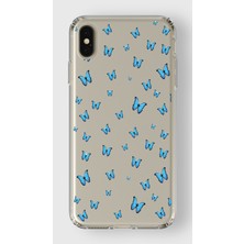 Mobilpad Iphone Xs Max Uyumlu Baskılı Yumuşak Silikon Şeffaf Telefon Kılıfı