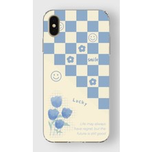 Mobilpad Iphone Xs Max Uyumlu Baskılı Yumuşak Silikon Şeffaf Telefon Kılıfı