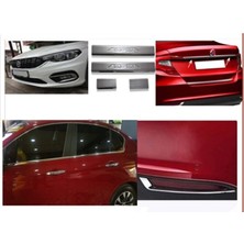 DRY Oto Aksesuar Egea Krom Set Cam Çerçevesi-Bagaj Çitası-Sis Kromu-Arka Reflektör