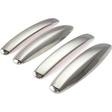 DRY Oto Aksesuar Lodgy Kapı Kolu 2012 Krom Paslanmaz Çelik 4 Kapı