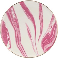 04ALM002903 Exotic Desen 6 Düz Tabak 27 Cm, Porselen