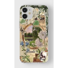 Mobilpad Iphone 12 / 12 Pro Uyumlu Baskılı Yumuşak Silikon Şeffaf Telefon Kılıfı