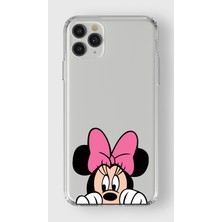 Mobilpad Iphone 11 Pro Max Uyumlu Baskılı Yumuşak Silikon Şeffaf Telefon Kılıfı