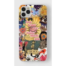 Mobilpad Iphone 11 Pro Max Uyumlu Baskılı Yumuşak Silikon Şeffaf Telefon Kılıfı