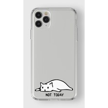 Mobilpad Iphone 11 Pro Max Uyumlu Baskılı Yumuşak Silikon Şeffaf Telefon Kılıfı