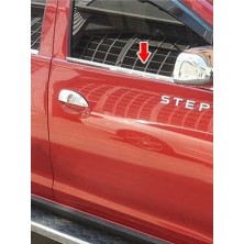 DRY Oto Aksesuar Dacia Sandero Stepway 2013-2014-2015-2016-2019-2020 Krom Cam Çıta