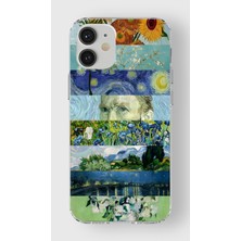 Mobilpad Iphone 12 Mini Uyumlu Baskılı Yumuşak Silikon Şeffaf Telefon Kılıfı