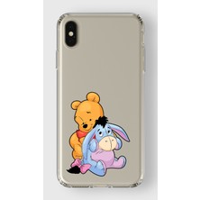 Mobilpad Iphone Xs Max Uyumlu Baskılı Yumuşak Silikon Şeffaf Telefon Kılıfı