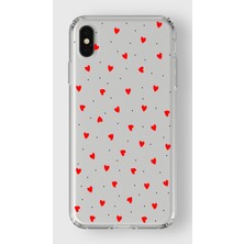 Mobilpad Iphone Xs Max Uyumlu Baskılı Yumuşak Silikon Şeffaf Telefon Kılıfı