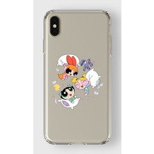 Mobilpad Iphone Xs Max Uyumlu Baskılı Yumuşak Silikon Şeffaf Telefon Kılıfı