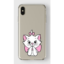 Mobilpad Iphone Xs Max Uyumlu Baskılı Yumuşak Silikon Şeffaf Telefon Kılıfı