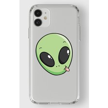 Mobilpad Iphone 11 Uyumlu Baskılı Yumuşak Silikon Şeffaf Telefon Kılıfı