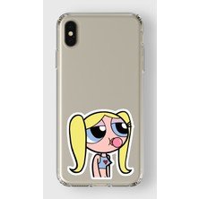 Mobilpad Iphone Xs Max Uyumlu Baskılı Yumuşak Silikon Şeffaf Telefon Kılıfı