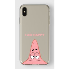 Mobilpad Iphone Xs Max Uyumlu Baskılı Yumuşak Silikon Şeffaf Telefon Kılıfı