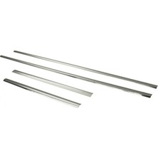 DRY Oto Aksesuar Kangoo Cam Çıtası 2008 ve Sonrası 4 Parça Paslanmaz Çelik