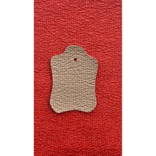 Bitacir Elsa Desen Suni Deri Döşemelik, Çantalık 100 x 140 Pantone 17-1223