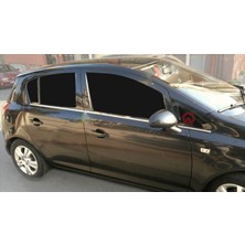 DRY Oto Aksesuar Opel Corsa D Cam Çıtası Krom 6 Parça 2006-2015