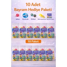 Emrah Gültekin Ramazan Bayramı Çocuk Hediyesi 10 Paket Şeker ve Oyuncaklı Mini Bayram Dağıtmalık Hediye Seti