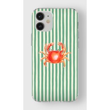 Mobilpad Iphone 12 / 12 Pro Uyumlu Baskılı Yumuşak Silikon Şeffaf Telefon Kılıfı