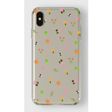 Mobilpad Iphone Xs Max Uyumlu Baskılı Yumuşak Silikon Şeffaf Telefon Kılıfı