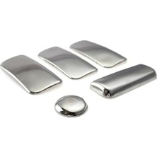 DRY Oto Aksesuar Transit Kapı Kolu 2003 - 2013 Paslanmaz Çelik 5 Kapı 5 Parça