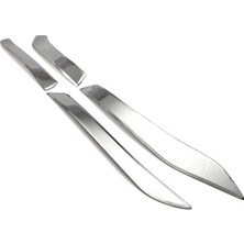 DRY Oto Aksesuar Passat B8 Stop Alt Kromu 2015 Krom 4 Parça Paslanmaz Çelik