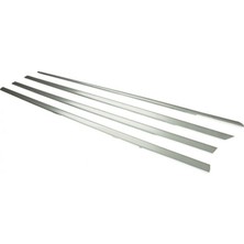 DRY Oto Aksesuar Astra H Cam Çıtası Hb 2004 - 2009 Krom 4 Parça Paslanmaz Çelik