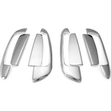 DRY Oto Aksesuar For Fıat Lınea 2007 Kapı Kolu Paslanmaz Çelik 4 Kapı 8 Prç