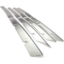 DRY Oto Aksesuar Passat B6 Ön Panjur 2005 - 2010 Krom 8 Parça Paslanmaz Çelik