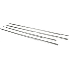 DRY Oto Aksesuar Tipo Tempra Cam Çıtası 4 Parça Krom Paslanmaz Çelik