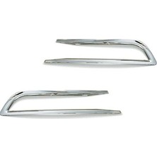 DRY Oto Aksesuar Passat B8 Sis Çerçevesi 2015 - 2019 Sd 2 Parça Paslanmaz Çelik