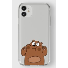 Mobilpad Iphone 11 Uyumlu Baskılı Yumuşak Silikon Şeffaf Telefon Kılıfı