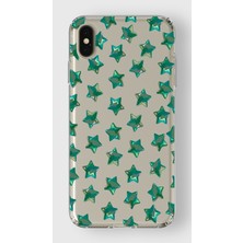 Mobilpad Iphone Xs Max Uyumlu Baskılı Yumuşak Silikon Şeffaf Telefon Kılıfı