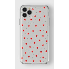 Mobilpad Iphone 11 Pro Max Uyumlu Baskılı Yumuşak Silikon Şeffaf Telefon Kılıfı