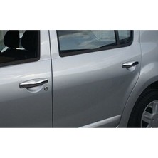 DRY Oto Aksesuar Dacıa Sandero 2008-2009-2010-2011 Krom Kapı Kolu Paslanmaz Çelik