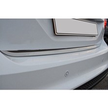 DRY Oto Aksesuar Ford Focus 3 Uyumlu Krom Bagaj Alt Çıtası 2011 - 2018 Arası Sedan