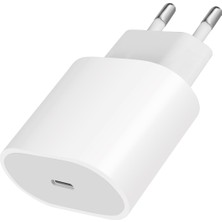 Avcı Teknoloji Market 20W Type-C Pd Hızlı Şarj Adaptörü Usb-C Telefon Şarj Cihazı