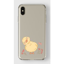 Mobilpad Iphone Xs Max Uyumlu Baskılı Yumuşak Silikon Şeffaf Telefon Kılıfı