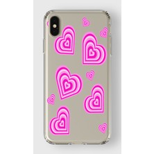 Mobilpad Iphone Xs Max Uyumlu Baskılı Yumuşak Silikon Şeffaf Telefon Kılıfı