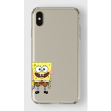 Mobilpad Iphone Xs Max Uyumlu Baskılı Yumuşak Silikon Şeffaf Telefon Kılıfı