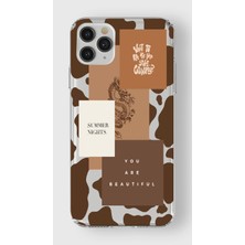 Mobilpad Iphone 11 Pro Max Uyumlu Baskılı Yumuşak Silikon Şeffaf Telefon Kılıfı