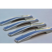 DRY Oto Aksesuar Dacia Duster Krom Kapı Kolu 2010 - 2017 4 Parça