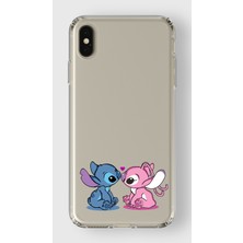 Mobilpad Iphone Xs Max Uyumlu Baskılı Yumuşak Silikon Şeffaf Telefon Kılıfı